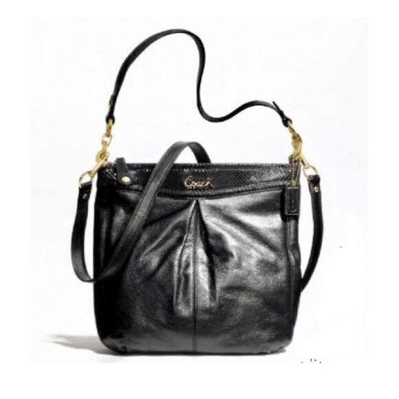 Vintage Coach Ashley’ Leather Crossbody - Picture 1 of 9